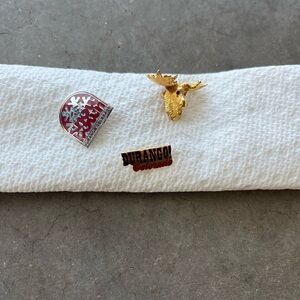 Durango Gold Moose and Colorado Pin Set